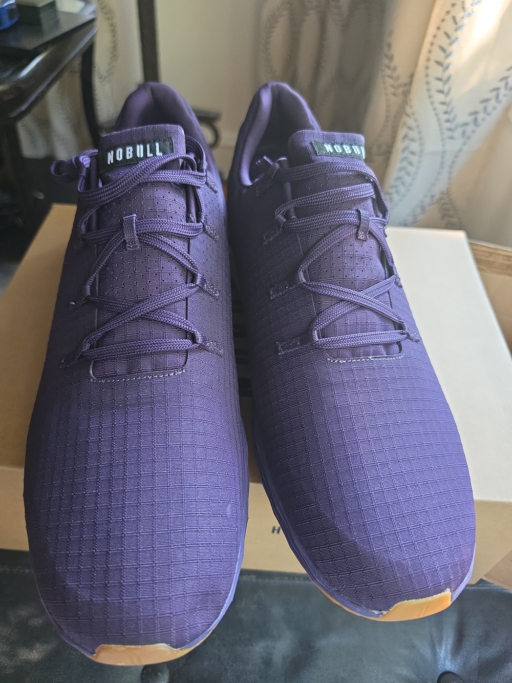 NOBULL Trainers Purple Size 18 Stacey King Estate Owned Chicago Bulls NIB